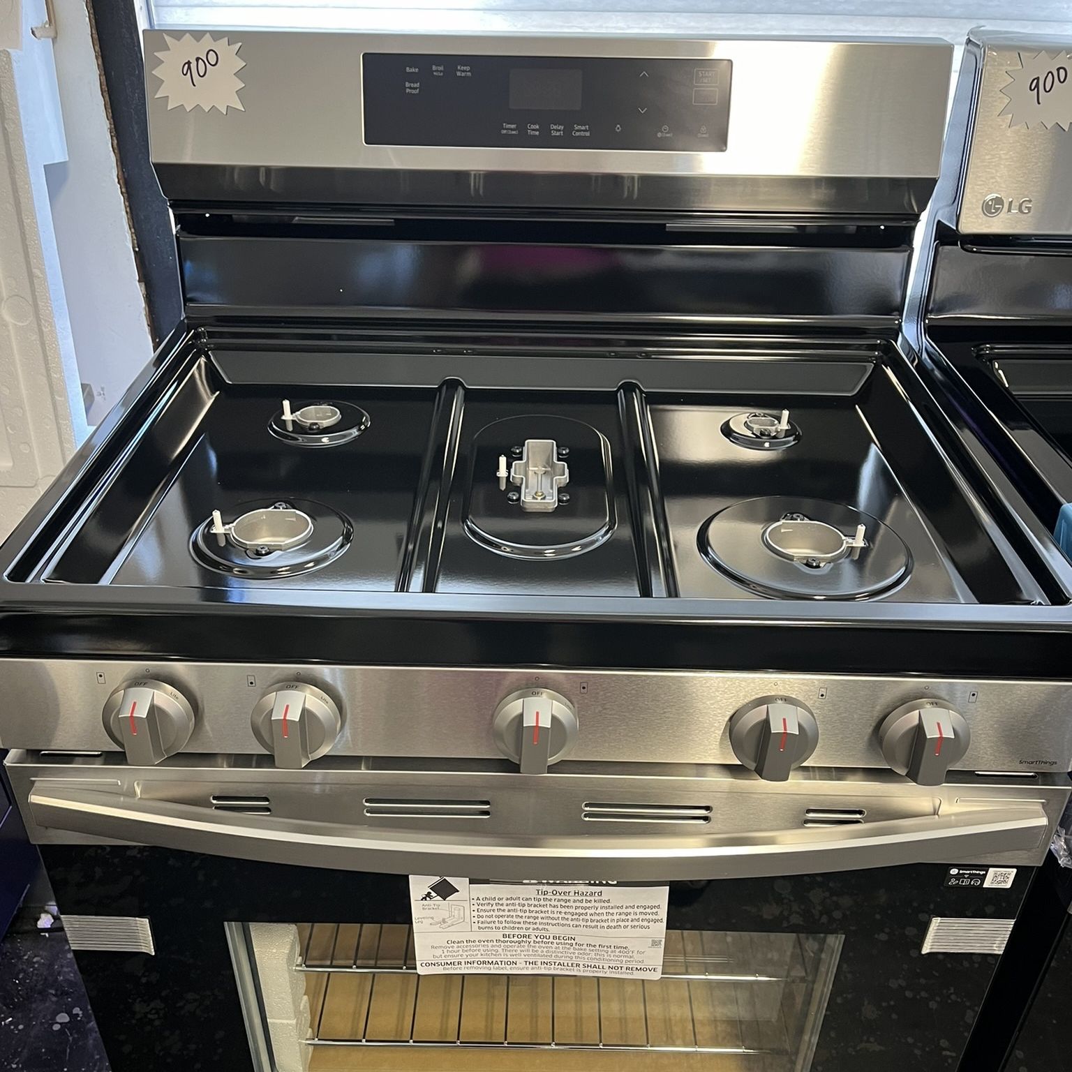 ‼️‼️ Samsung 5 Burner Stove Stainless Steel Gas Stove ‼️‼️