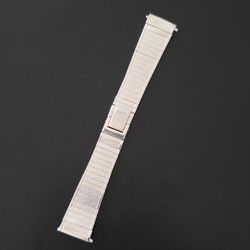 Vintage Seiko Stelux STL 20mm Watch Strap Bracelet Classic Stainless Steel 