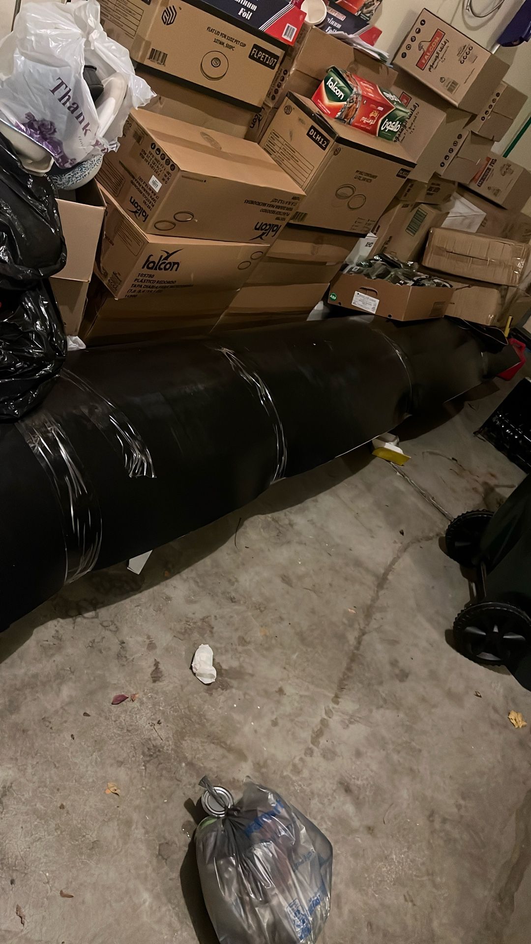 Black And White 12x12 Wrestling Mat