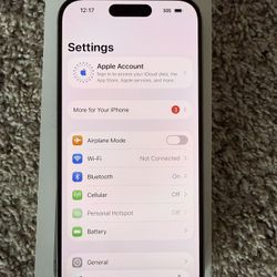 iPhone 15 Pro. 1TB. Unlocked 