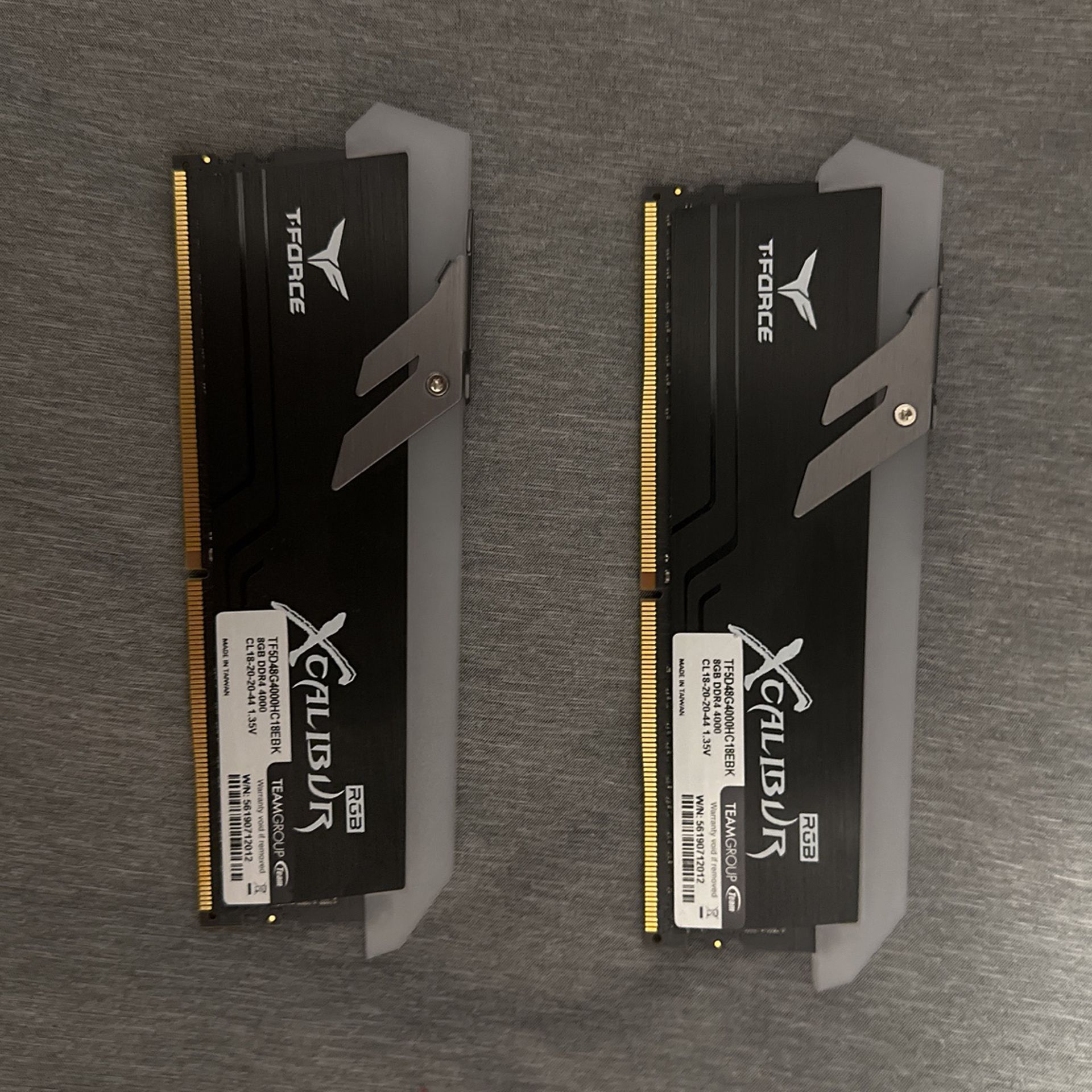 DDR4 Teamgroup T-force X caliber RGB 16GB (2x16) 4000 MHz 