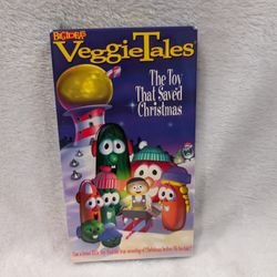 Veggie Tales The Toy That Saved Christmas Vhs