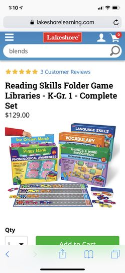 Lakeshore Phonics Games