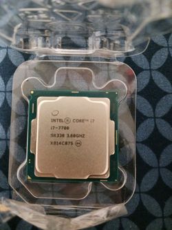 Intel Core i7 7700 CPU