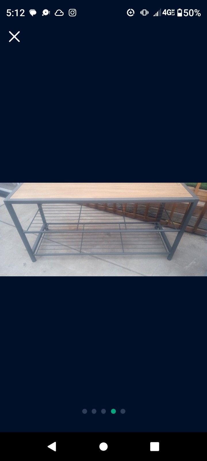 Floor Stand Shoe Rack