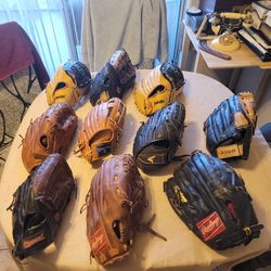 SOFTBALL GLOVE SIZE 13" AND 14" $40 EACH FIRM PRICE 