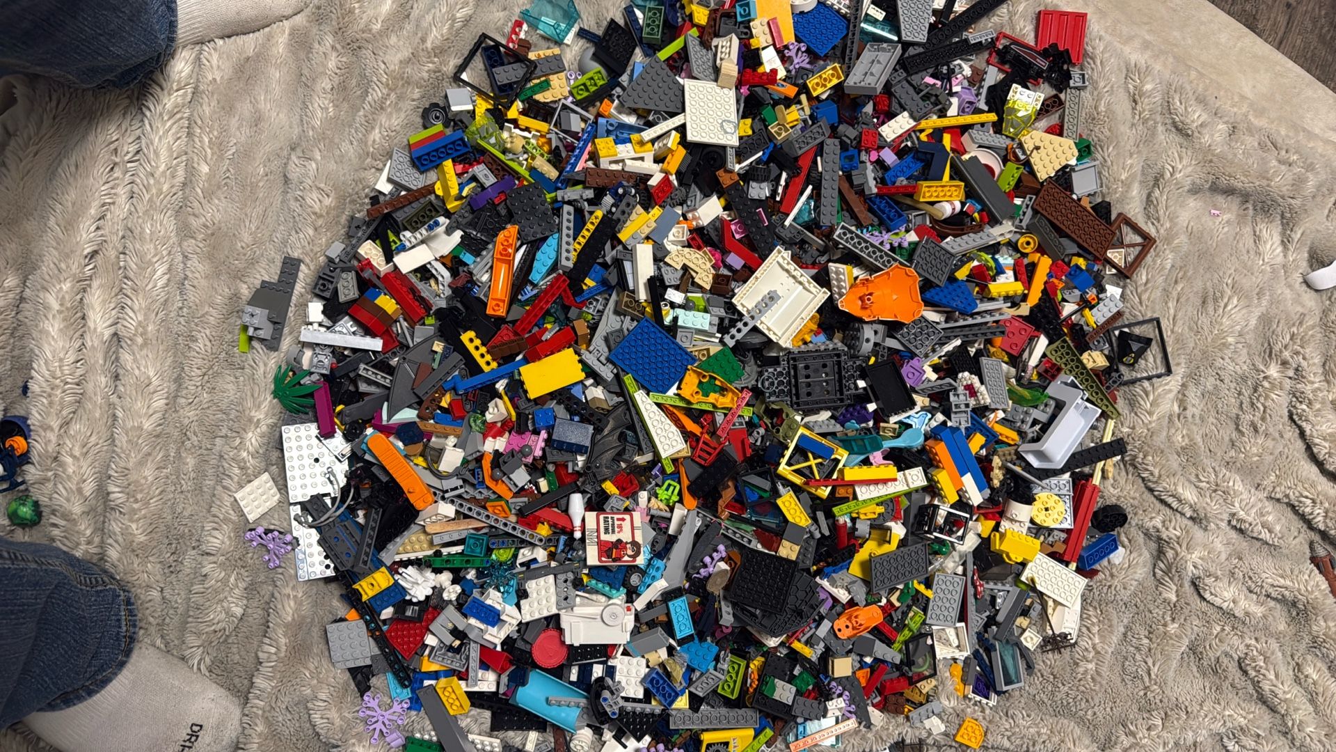 Bag Of Legos. Mixed. 15lbs