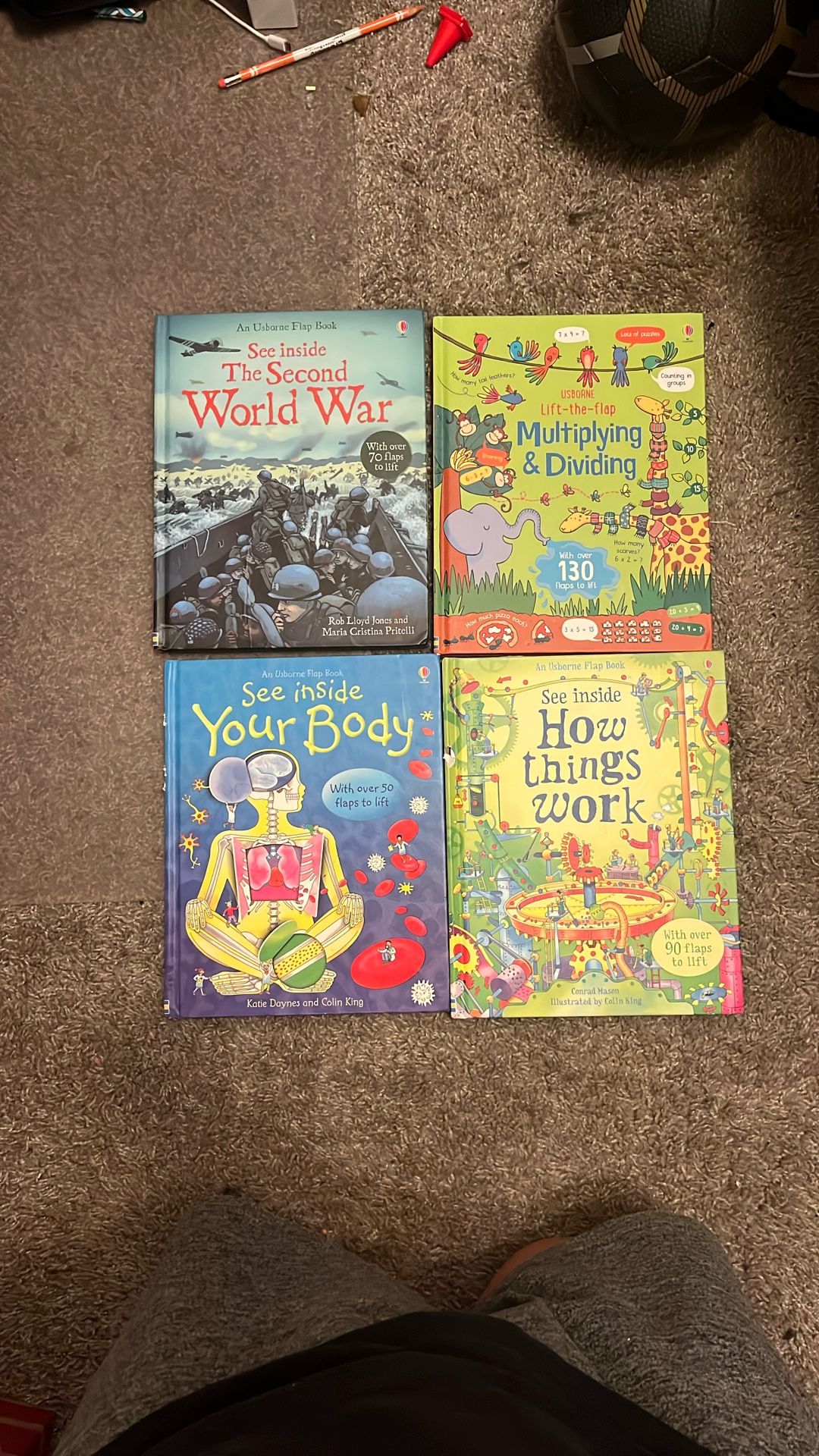 Usborne Lift-The-Flap Books