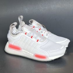ADIDAS Men's / Boys NMD V3 White Sneakers GX2089 5 US Size NWB