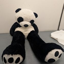 Five Foot Tall Panda Plush 