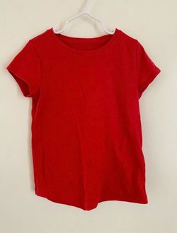Wonder World Girl Red T-shirt / Top - Size 6 - Gently Used