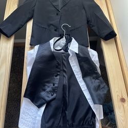 Kids Black Tuxedo