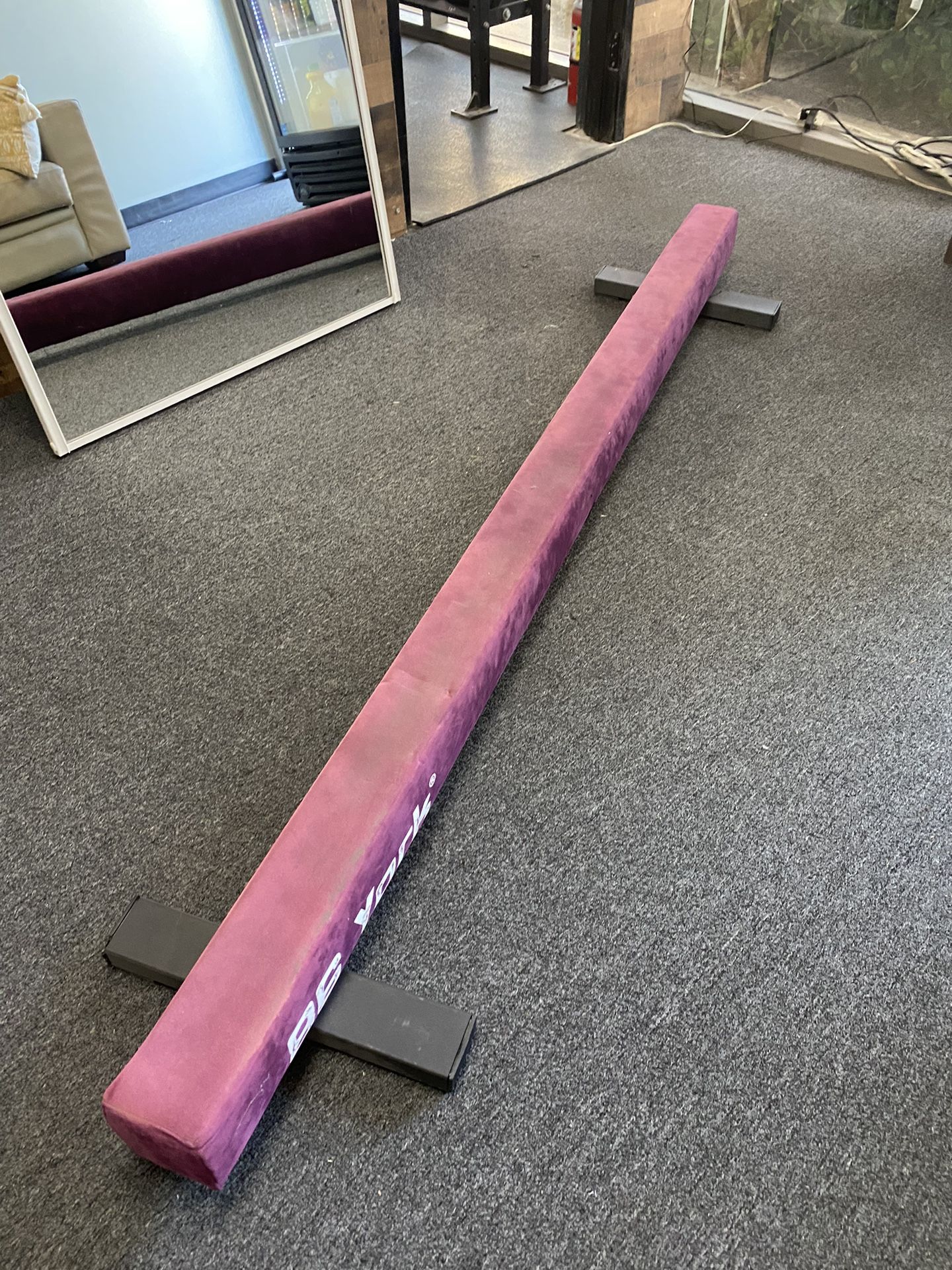 86 York Purple Balance Beam