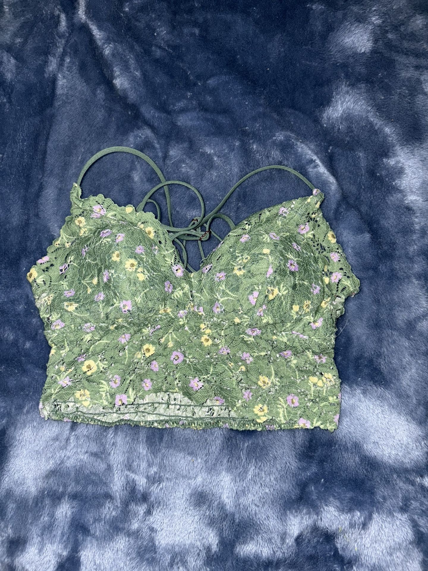 Victoria’s Secret Pink Floral Bralette Top