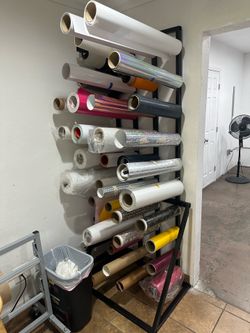 Heavy Duty Vinyl Rack