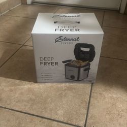 Eternal Living Deep Fryer 1.5L (120v 60hz 800w) Stainless Steel