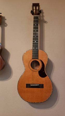 Custom AB Signature parlor guitar