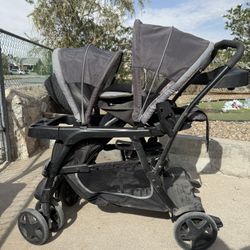 Sit And Stand Stroller 