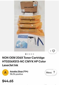 Non oem 260X Toner cartridge