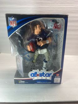official Upper Deck All-Star Vinyl Tom Brady collectible figure.