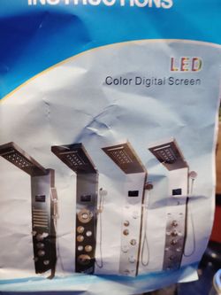 Camera shower heads