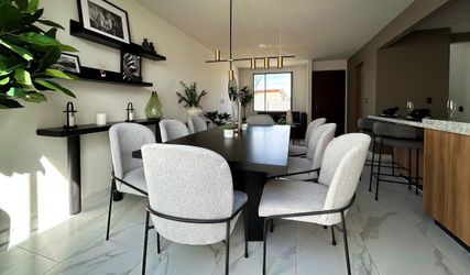 Modern Dining Table and Chair Set