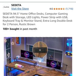 Computer Desk Measurements In Photo 