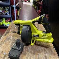 Ryobi  18 volt 25’  Drain Auger  Kit 