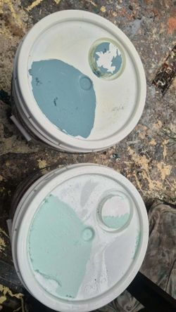 Pintura Nueva Color Gris azulado inerior $100