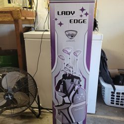 Tour Edge Lady Edge Half Box Golf Club Set Purple/Silver Right Hand NIB Sealed