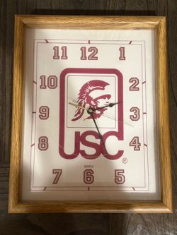 11x14 USC Vintage Wall Clock