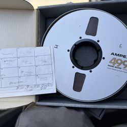 Quantegy 499 Grand Master 2” Audio Recording Tape Reel To Reel