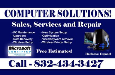 Reparación de computadoras/ computers Repair
