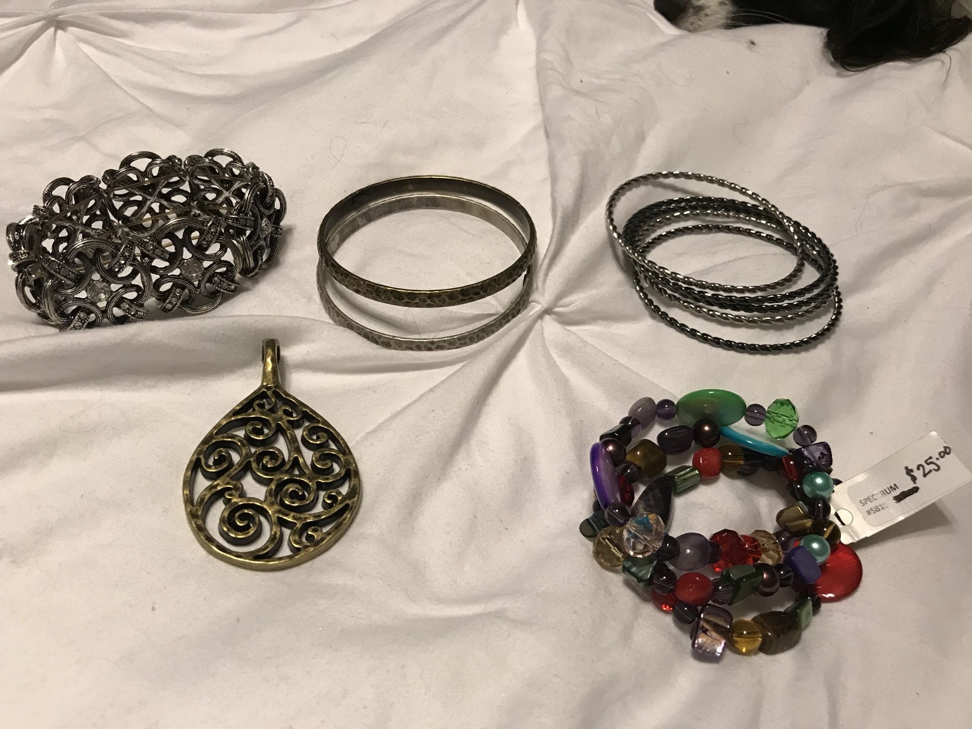 Bangles and Pendant