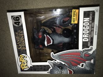 Funko pop large 6 inch exclusive game of thrones got drogon dragon