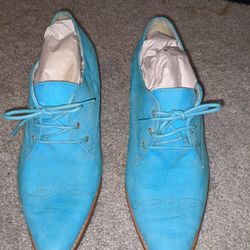 Vintage Nordstrom Turquoise Women's Ankle Boot /Dress Shoe