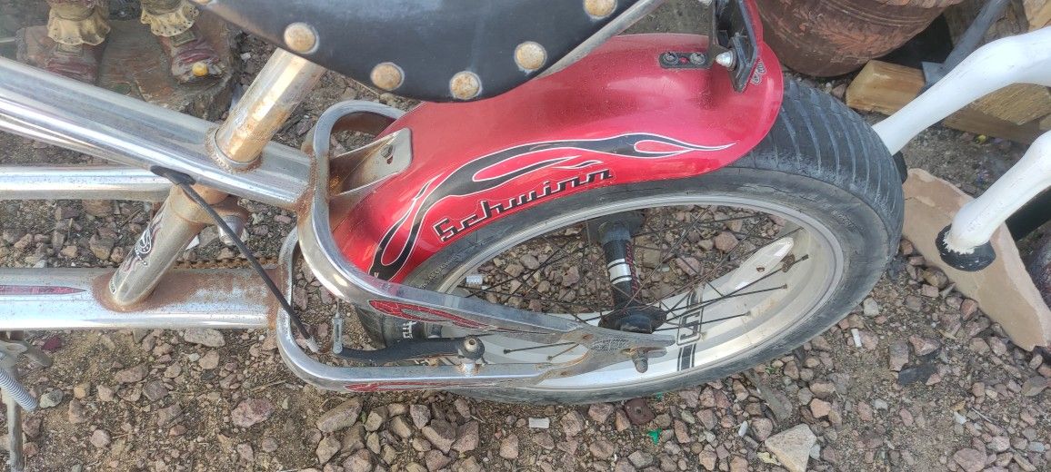 Schwinn Orange County Chopper Red Stingray Bicycle