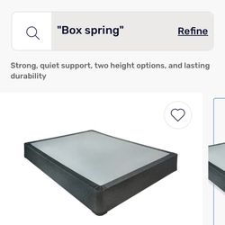 Queen Size 9” Box Spring
