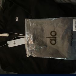 Alo Black Quarterzip M