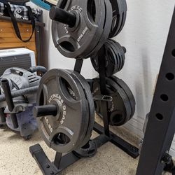 Fitness Gear 300 Lb. Olympic Weight Set