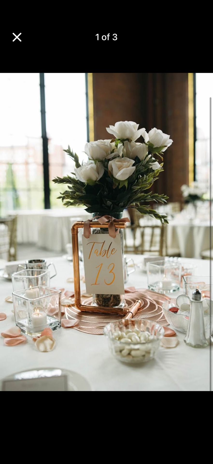 Wedding Table Pieces/Decor
