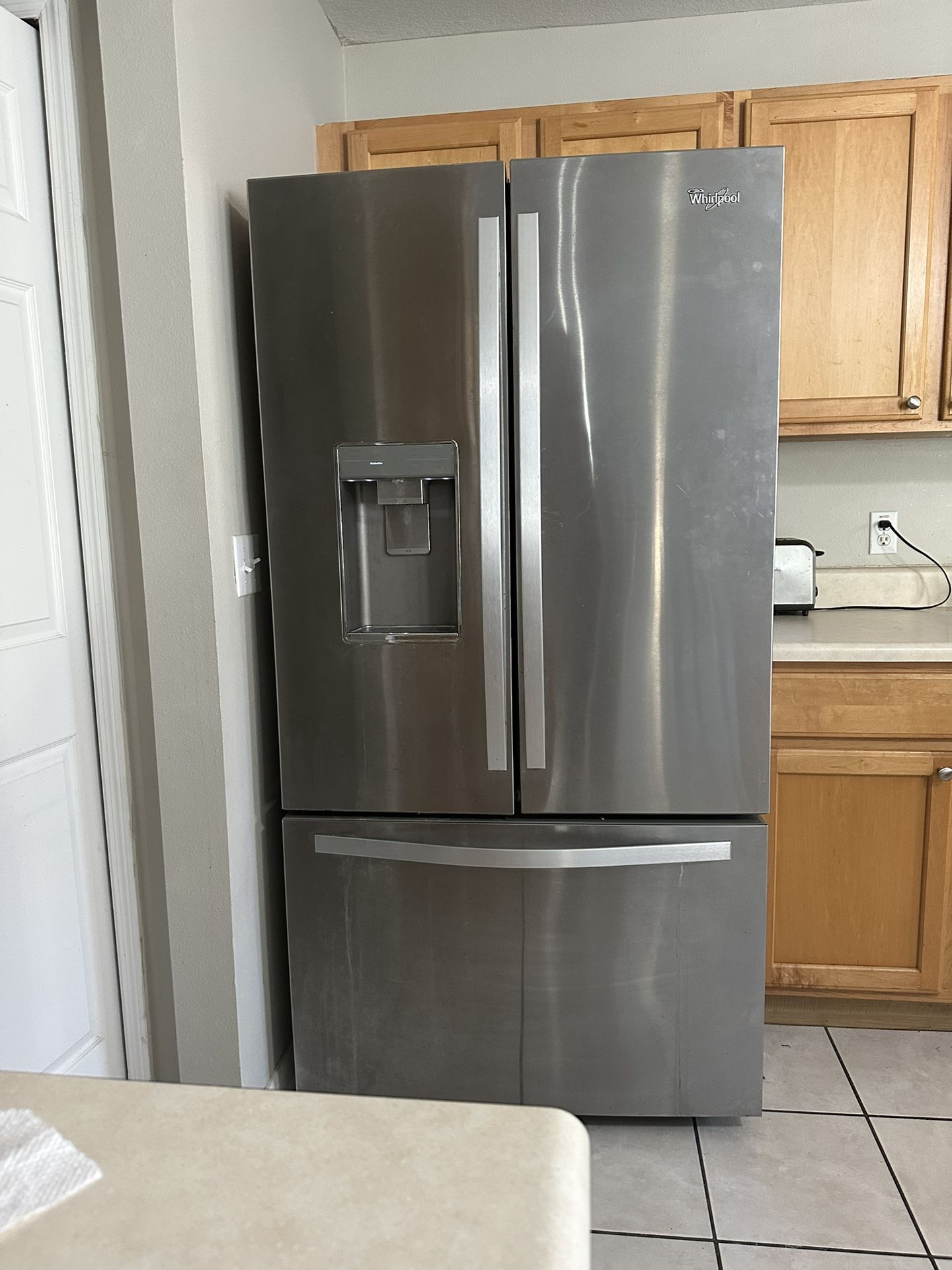 Free French Door Whirlpool Refrigerator