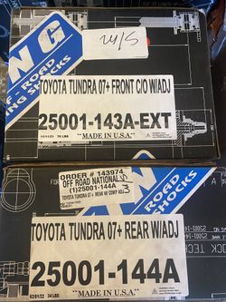 KING Tundra 07+ W/ADJUSTERS 