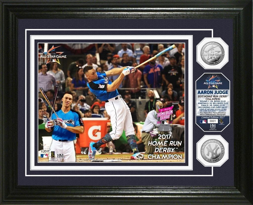 Aaron Judge 2017 Homerun Derby Champion Plaque