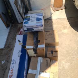 INTEX 8ft x 30 "above ground pools. Polygroup 15ft x 36" above ground pool- Vacuum x multiple pumps
