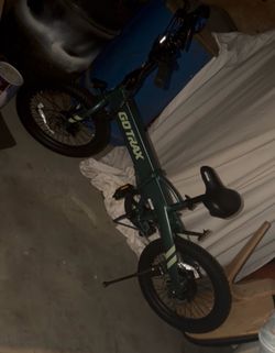 Gotrax F1V2 20" Adult Folding Electric Bike, 50 Mile&20mph, 48V 10.4Ah, Compact & Portabl