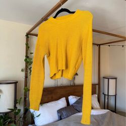 Lulus Yellow Sweater 