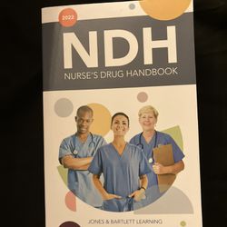 NDH NURSE'S DRUG HANDBOOK 2022