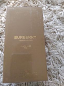 Burberry London England Clary Sage Fragrance 100ml