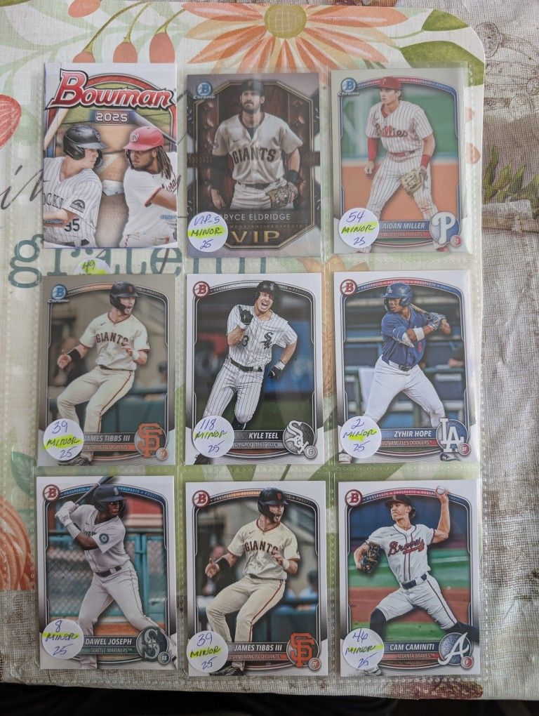 2025 Bowman Baseball